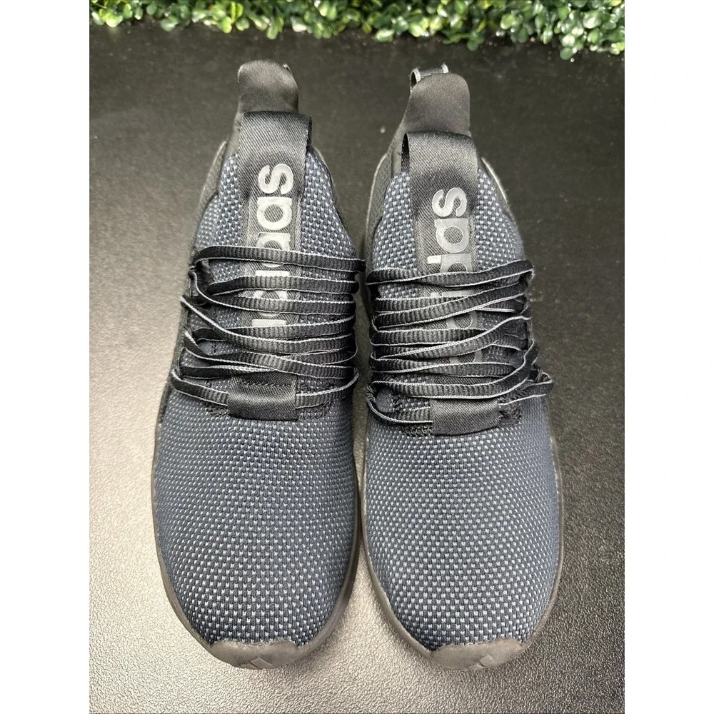Adidas Lite Racer Adapt 7.0 Running Shoes Kids Size 6 Black Sneaker